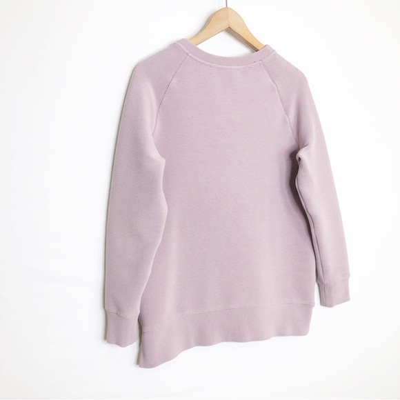 Varley Anthropologie manning ribbed crewneck oversized sweatshirt - Picture 4 of 10